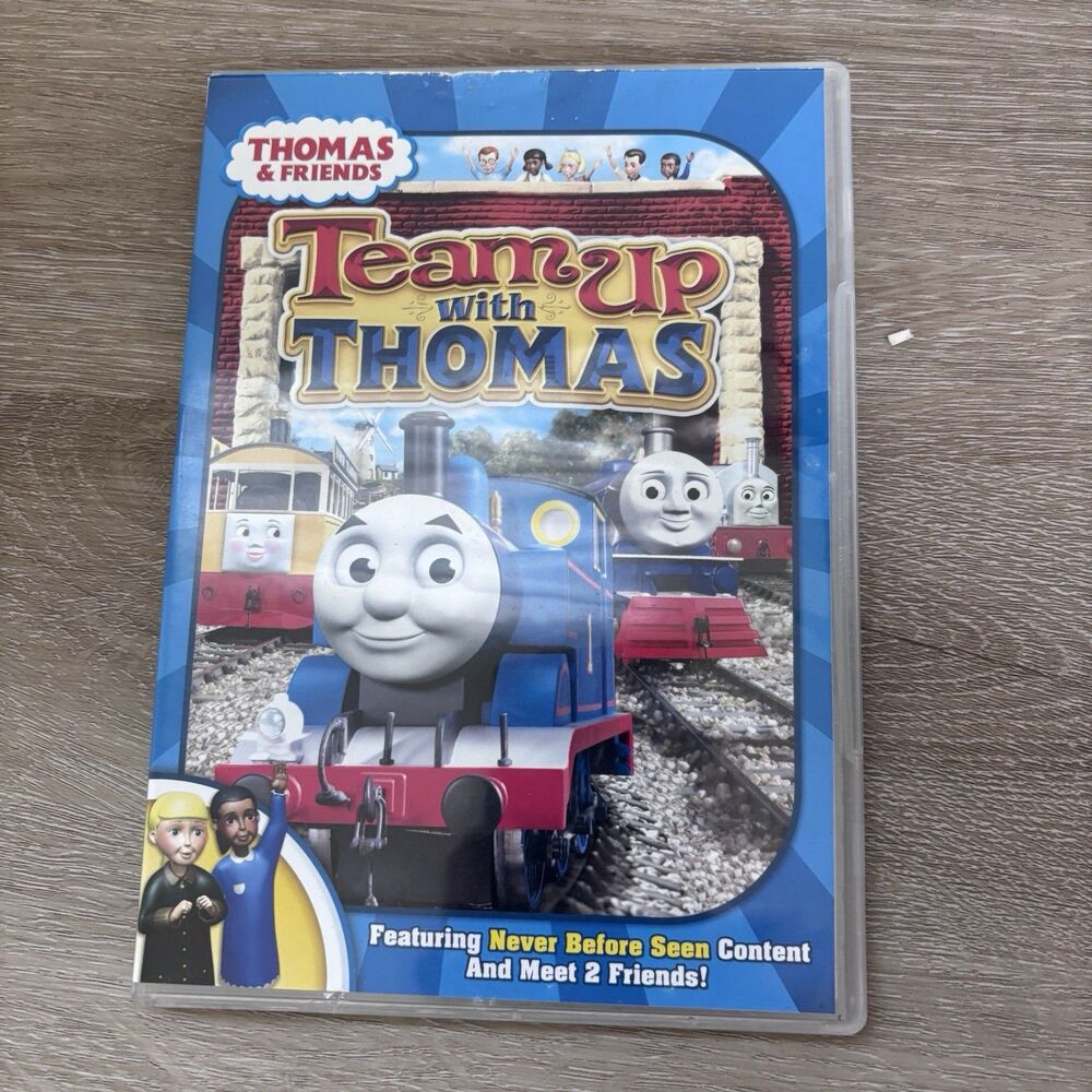Thomas & Friends Team Up With Thomas DVD 2009 Kids Toddler PBS Show Movie
